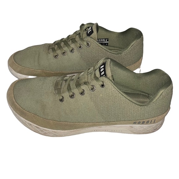 NOBULL MOSS CANVAS TRAINER SNEAKERS SHOES size 9 - Picture 4 of 16